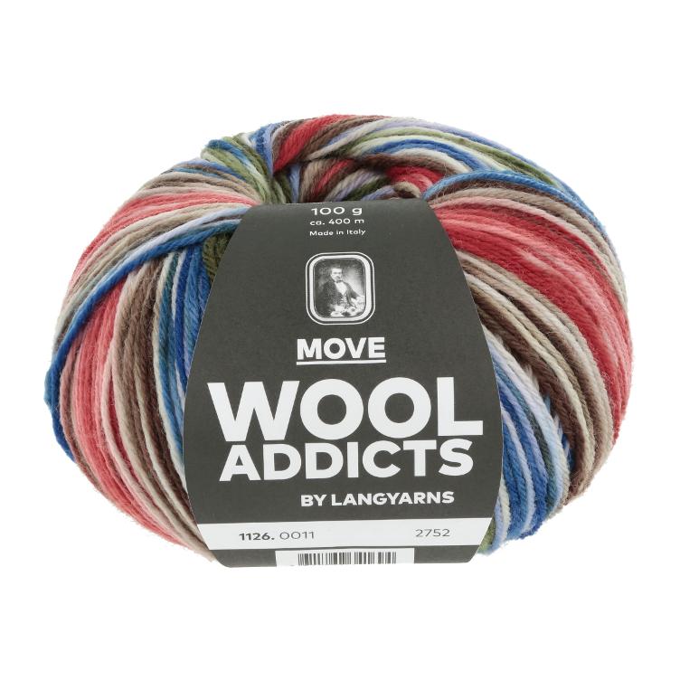 Move Merino extrafeine Sockenwolle 100g ca 400m Col11