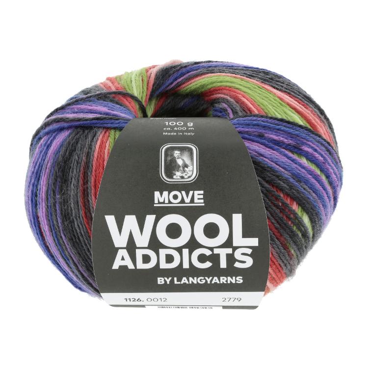 Move Merino extrafeine Sockenwolle 100g ca 400m Col12