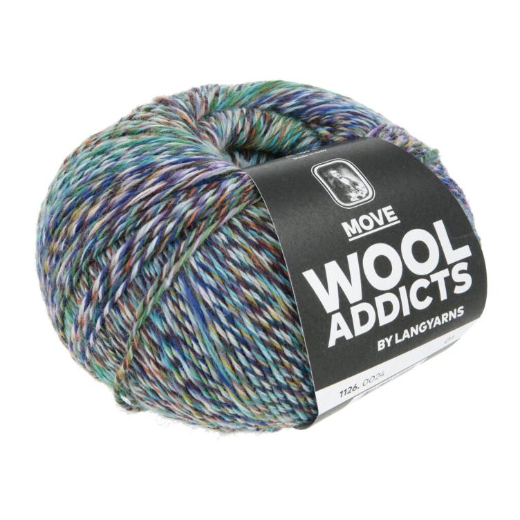 Move Merino extrafeine Sockenwolle 100g ca 400m Col24 Wooladdicts