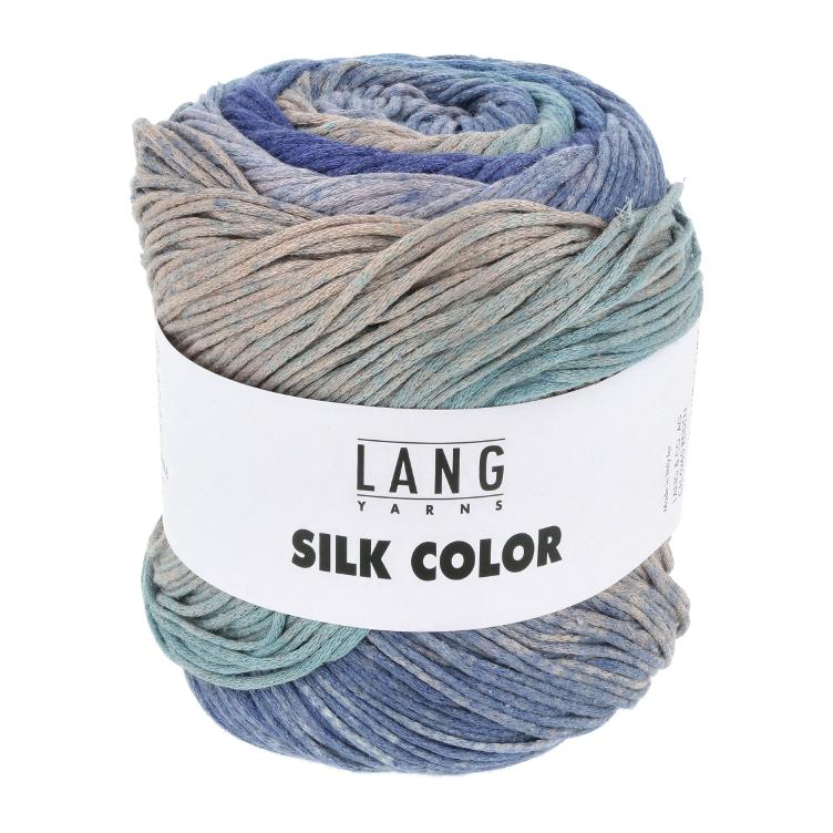 Silk color Col 07 100g 260m (blau/türkies/rosa)