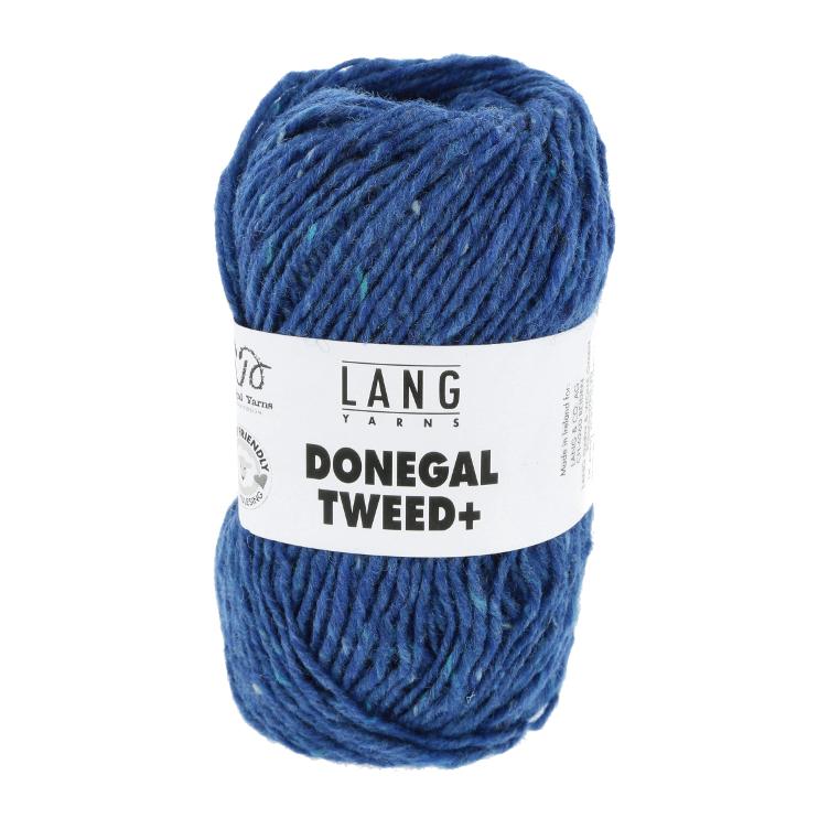 Donegal Tweed+ royal blau Col06 50g ca.105m