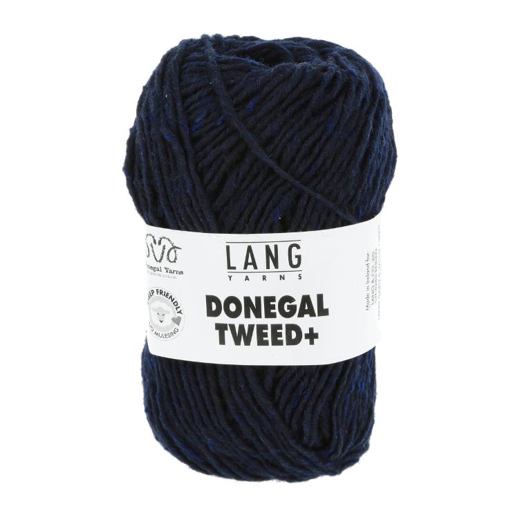 Donegal Tweed+ nachtblau Col25 50g ca.105m