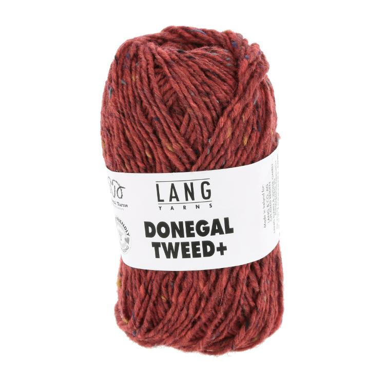 Donegal Tweed+ rot Col60 50g ca.105m