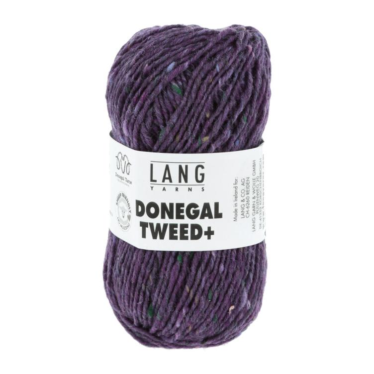 Donegal Tweed+ violett Col90 50g ca.105m