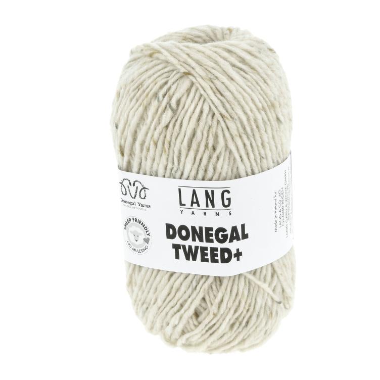 Donegal Tweed+ rohweiss Col94 50g ca.105m