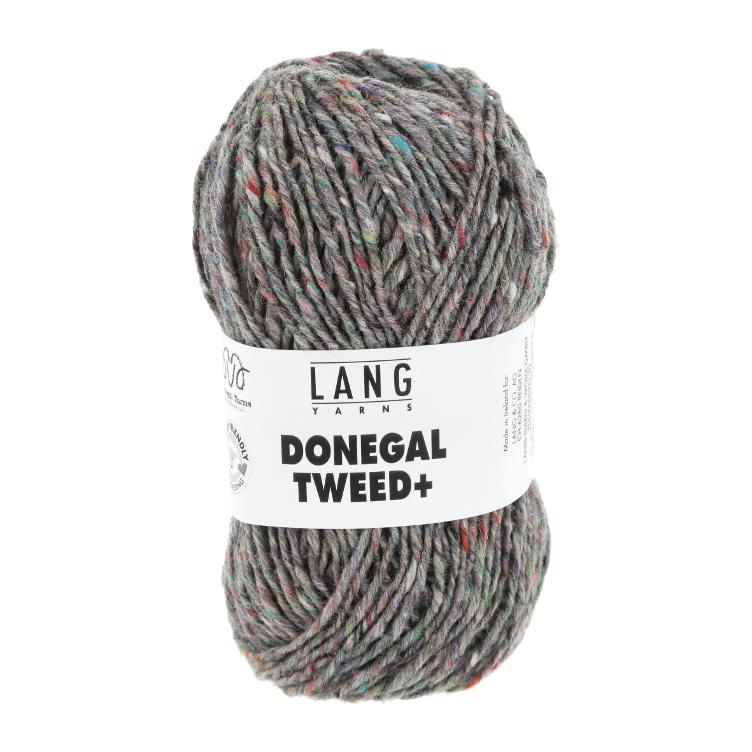 Donegal Tweed+ grau Col96 50g ca.105m