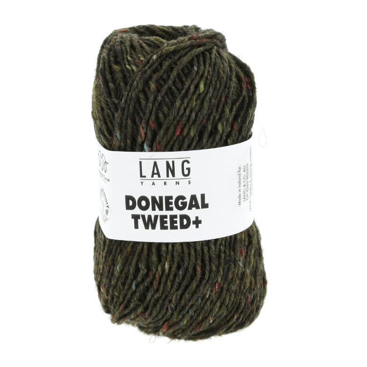 Donegal Tweed+ olive dunkel Col98 50g ca.105m