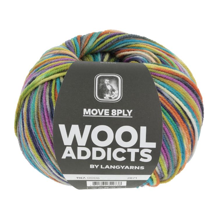 Move 8-Fach 06 olive, violett, türkies 150g