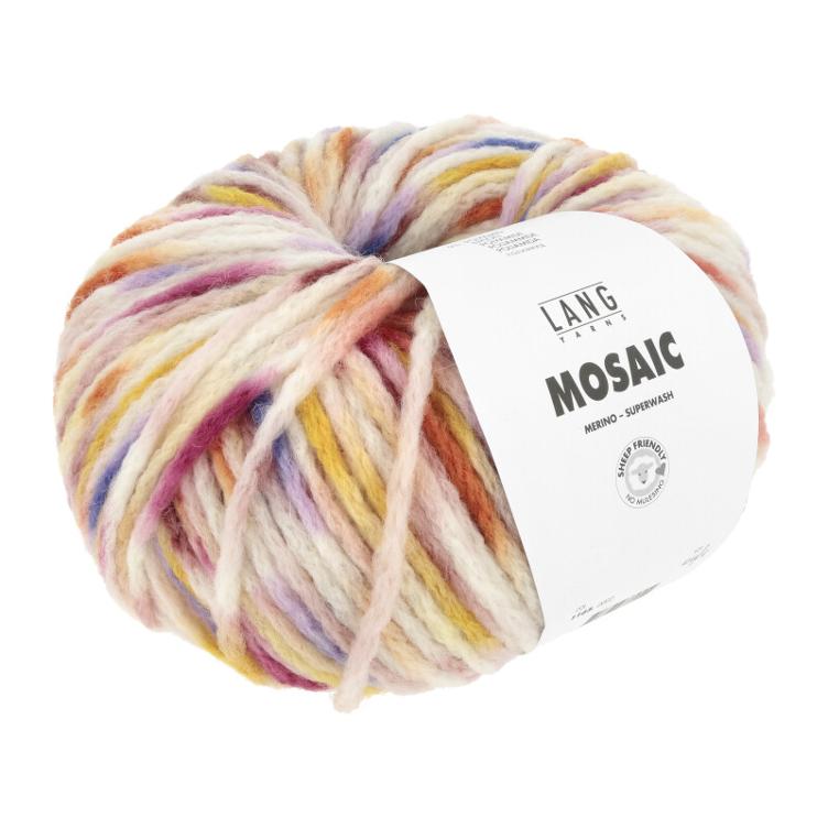Mosaic Col02 bordeaux-lila-pink-gelb