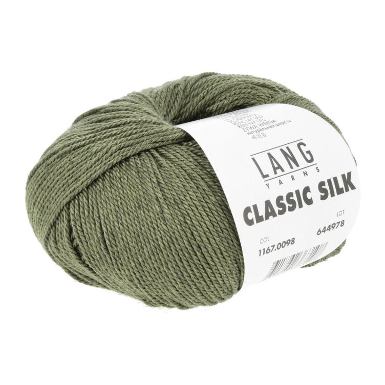 Classic Silk Col98 olive dunkel 50g
