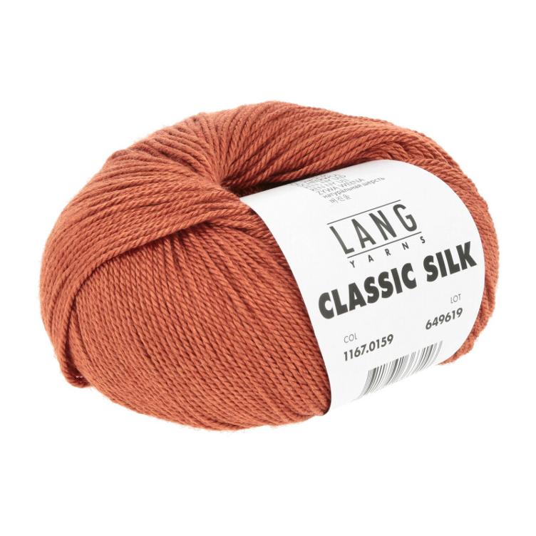 Classic Silk Col159 dunkelorange 50g
