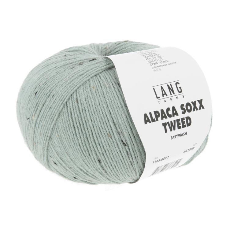 Alpaca soxx Tweed 4-fach Col92 Salbei