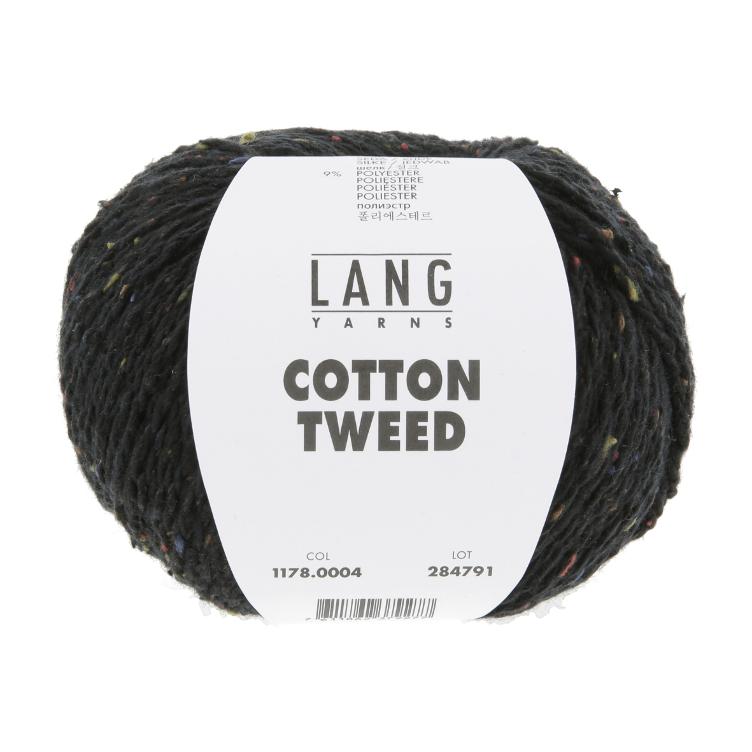 Cotton tweed 50g 130m Col04 schwarz