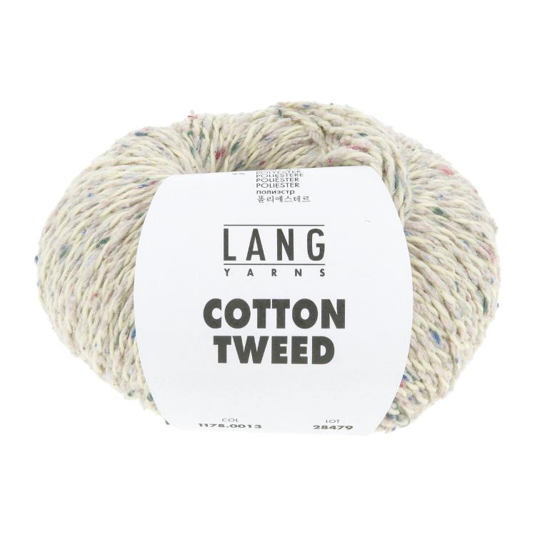 Cotton tweed 50g 130m Col13 babygelb