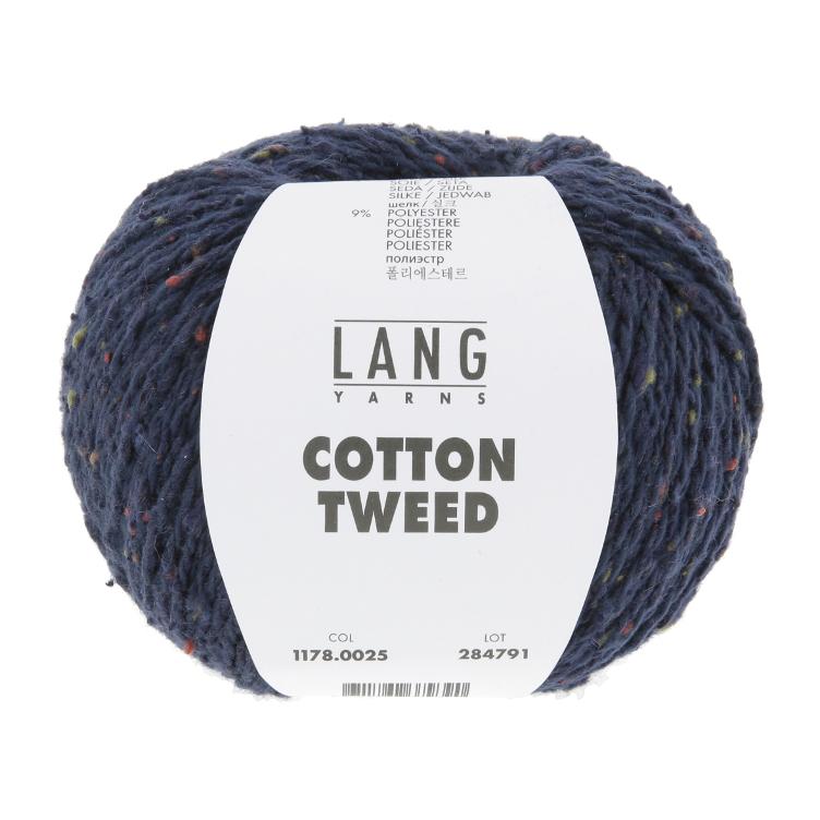 Cotton tweed 50g 130m Col25 navy