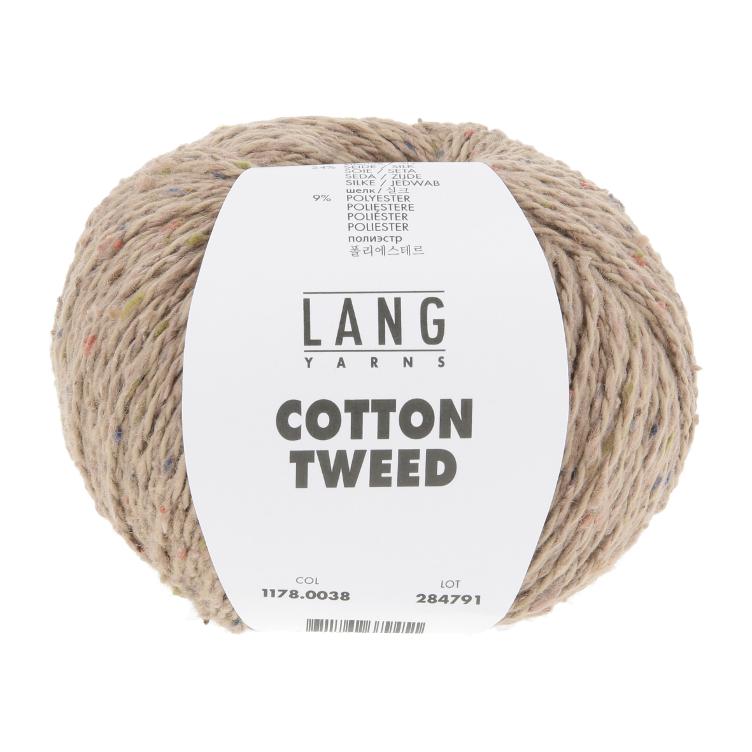 Cotton tweed 50g 130m Col38 haselnuss