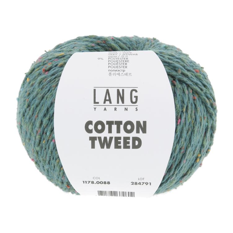 Cotton tweed 50g 130m Col88 petrol