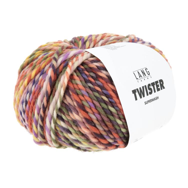 Twister Col04 100g orange/aubergine/mais