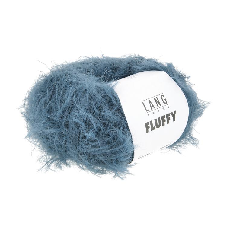 Fluffy Col 10 stahlblau 205m