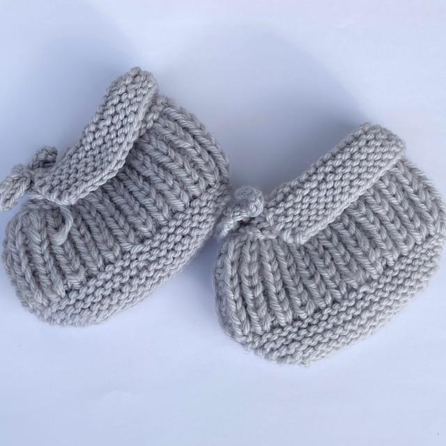 Babyfinkli WOLLE mit Cashmere handgestrickt div. Farben
