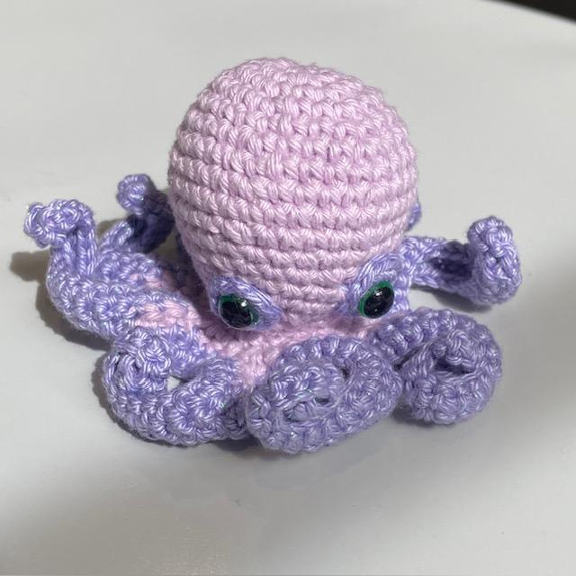 Häkelfiguren - Tintenfisch