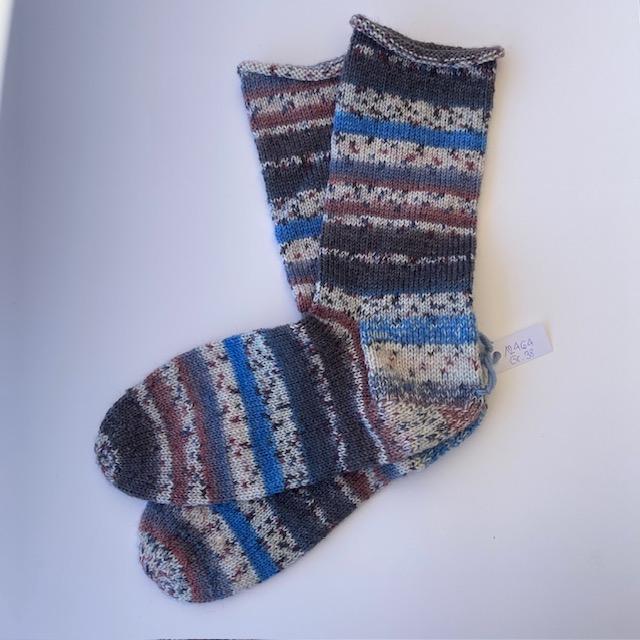 Socken Handgestrickt Gr.38 Bambus lockeres Bündli