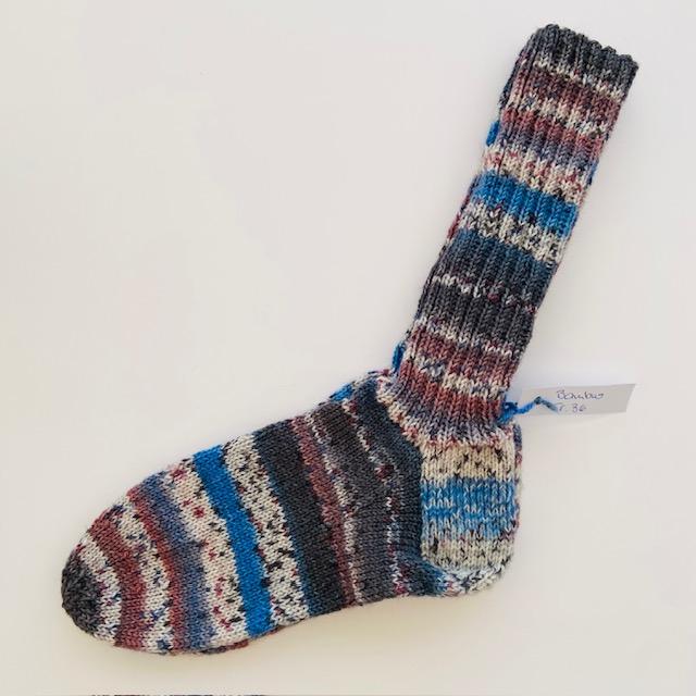 Socken Handgestrickt Gr.36 Bambus
