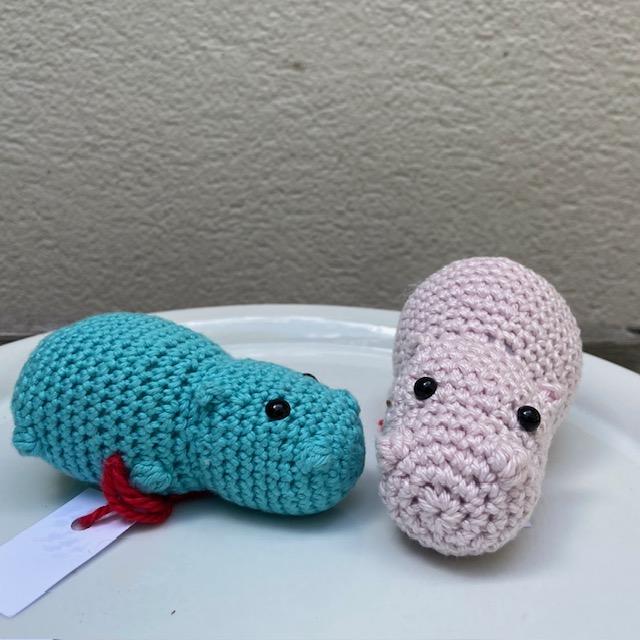 Häkelfigur Hippo - 0