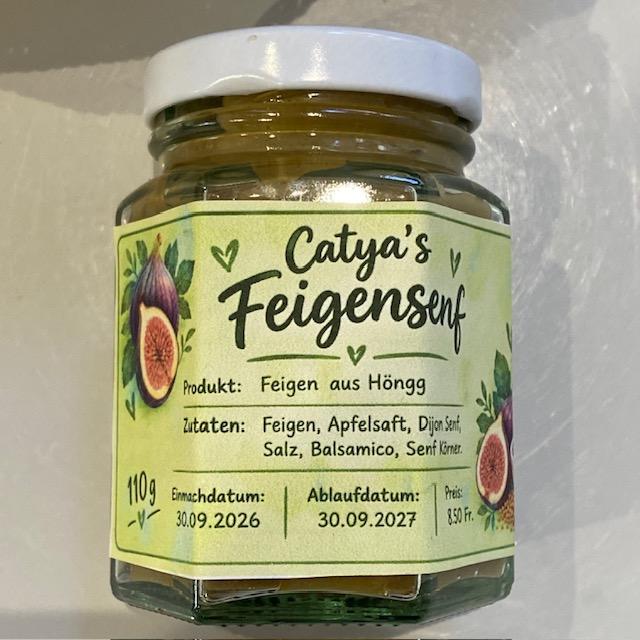Catya`s Feigensenf 110g home made