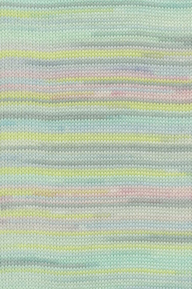Merino 200 Bebe Color Linde/Blau/Grau/ecru Col452 50g 203m - 0