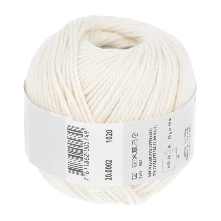 Tissa Baumwollgarn ecru 80m/50g Col02 - 4