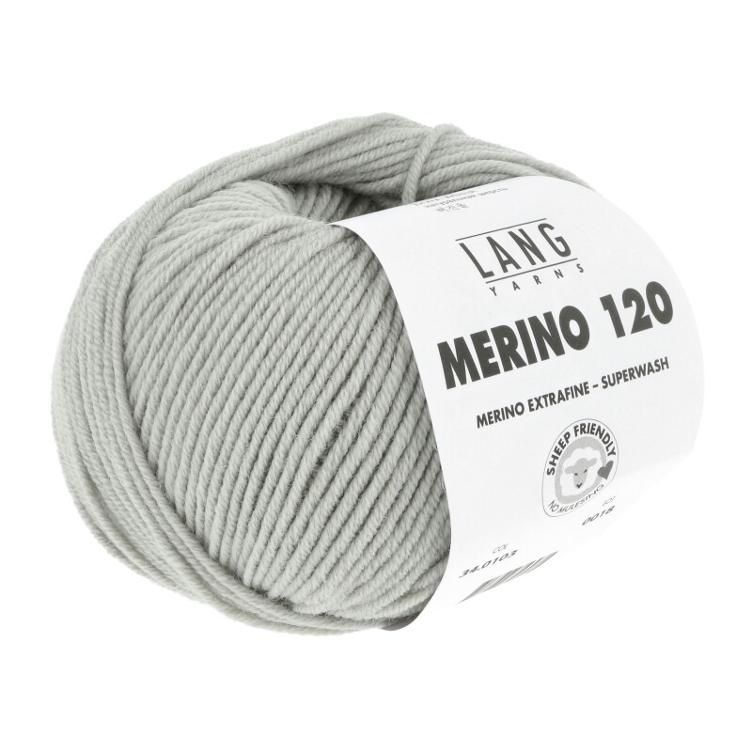 Merino 120 hellgrau 50g 120m Col103