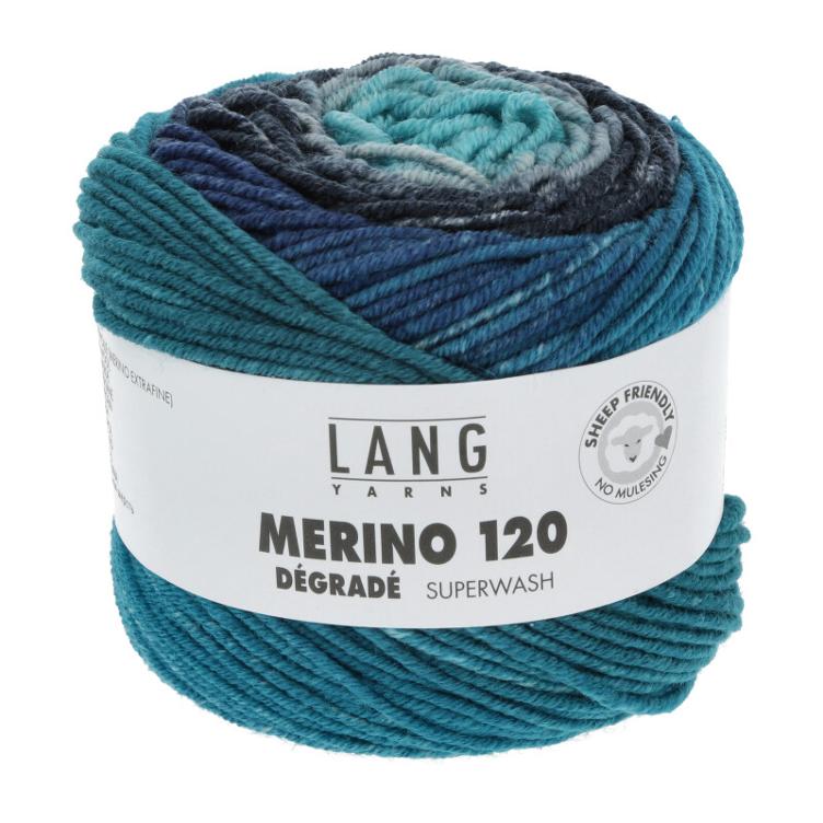 MERINO 120 DÉGRADÉ Col05 blau
