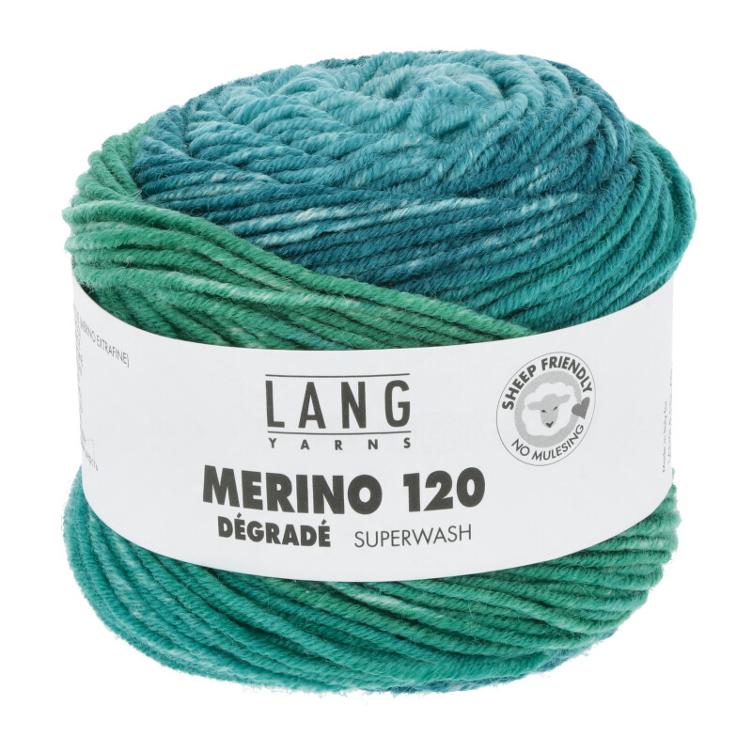 MERINO 120 DÉGRADÉ Col018 türkis