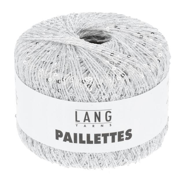 Paillettes weiss 25g /112m Col01