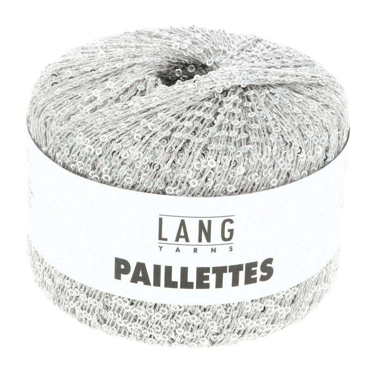 Paillettes hellgrau/silber Col24 25g /112m