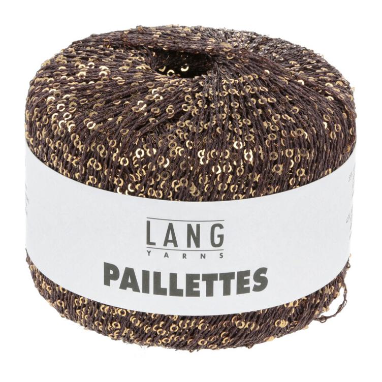 Paillettes braun/gold Col68 25g /112m