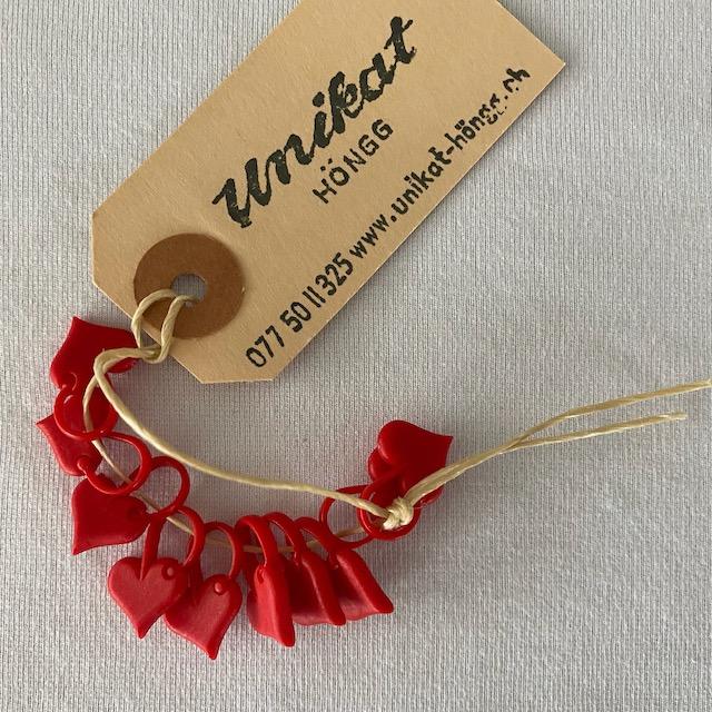 Maschenmarkierer Addi Love Herz 10Stk zum öffnen