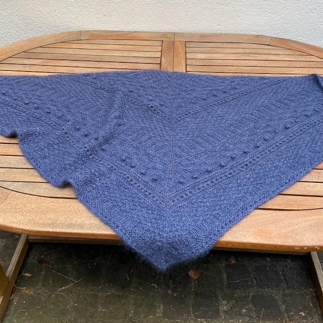 Strickpaket Tuch Amalie Hellblau/ Iceblau - 0