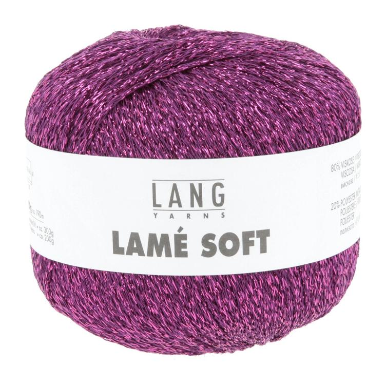 Lame soft Col80 aubergine