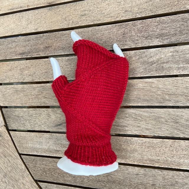 Handgestrickt Japanische Handschuhe/Fingerlose Handschuhe - 0