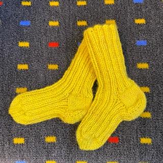 Babysocken handgestrickt div. Grössen (Kindersocken) - 5