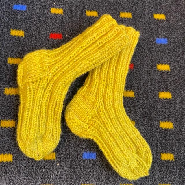 Babysocken handgestrickt div. Grössen (Kindersocken) - 3