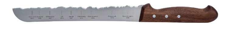 Panoramaknife Brotmesser Churfirsten - 1