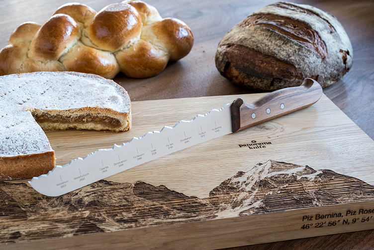 Panoramaknife Brotmesser Churfirsten - 8