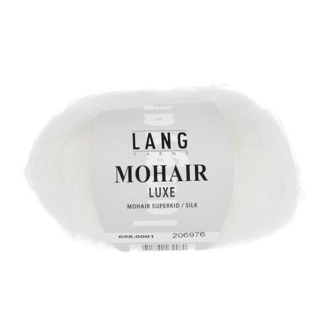 Mohair Luxe weiss 25g col01