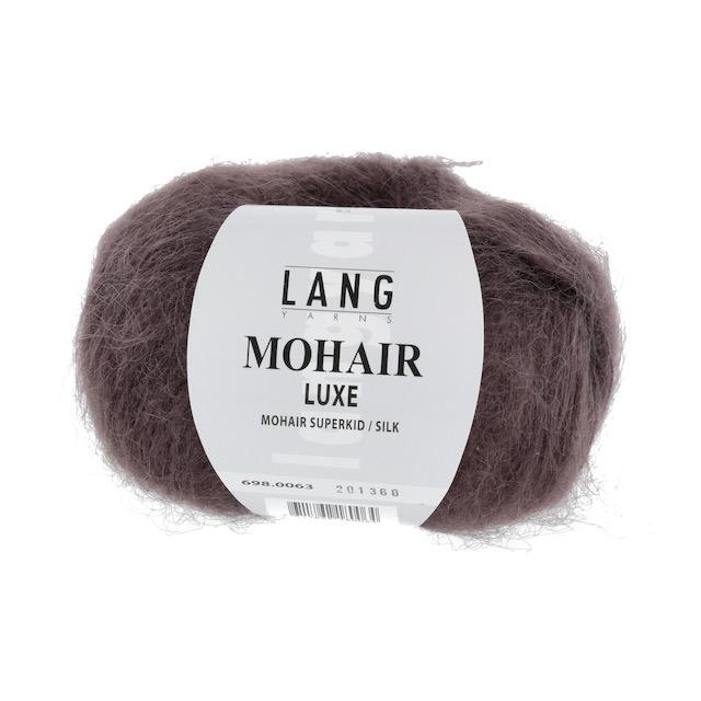 Mohair Luxe bordeaux 25g col63 AH!!