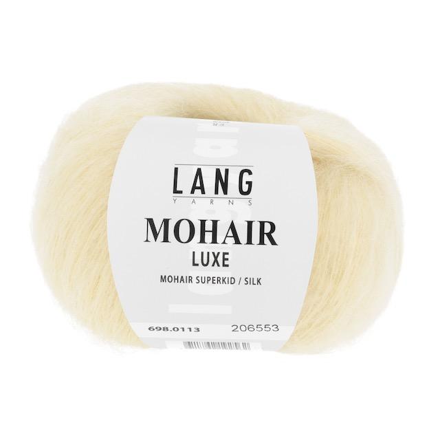 Mohair Luxe hellgelb25g col113