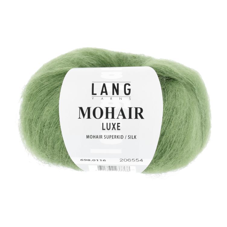 Mohair Luxe oliv hell leuchtend 25g col116