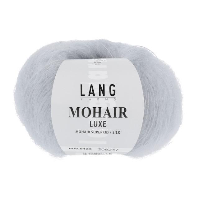 Mohair Luxe hellgrau25g col123 AH!!